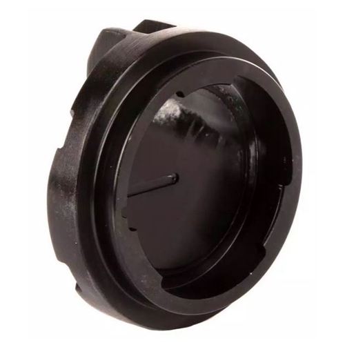 Jeep Wrangler TJ JK black anodized billet aluminum brake master cylinder cap Rugged Ridge 96-18