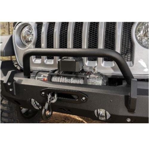 Jeep Wrangler JL HD Stahl Stoßstange Stoßfänger High Clearance vorne schwarz Rugged Ridge 18-