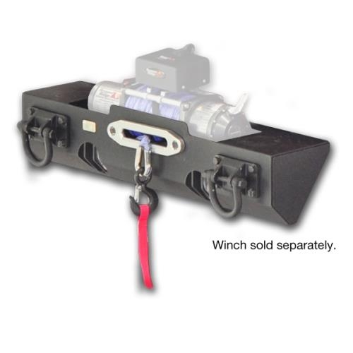 Jeep Wrangler TJ XHD module front bumper with winch preparation black 96-06