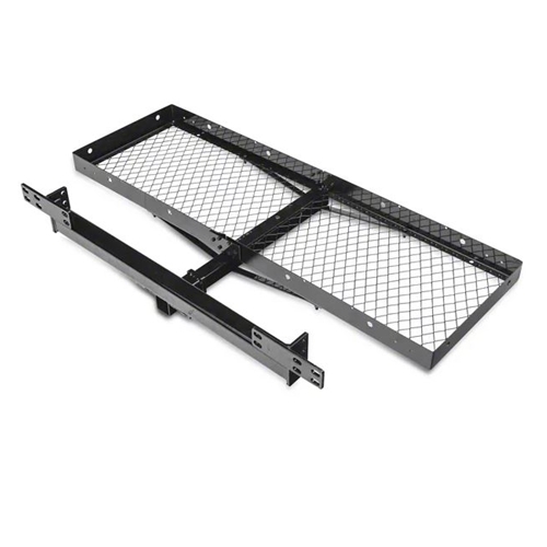 Jeep Wrangler YJ TJ US 2" Anhängerzugvorrichtung Anhängerkupplung Rugged Ridge Kit mit Cargo Rack 87-06