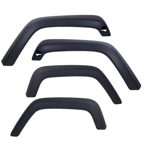 Jeep Wrangler JK Kotflügelverbreiterung Satz vorne und hinten Standard 07-15