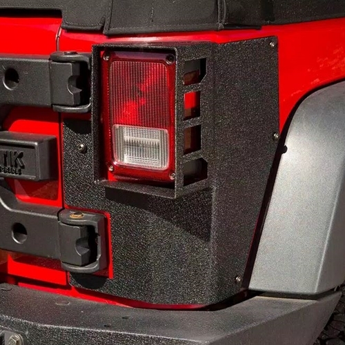 Jeep Wrangler JK 2türer XHD 2er Set Stahl Eckschutzbleche Eckenschutz Karosserie 07-18