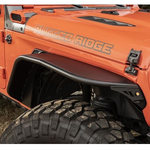Jeep Wrangler JL 2er Set HD Stahlrohr Kotflügelverbreiterungen vorne 18-25