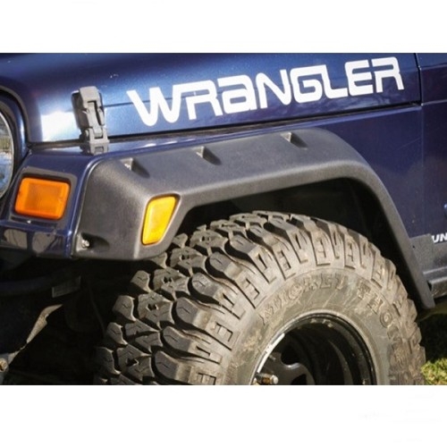 Ausrüstung kotflügelverbreiterungen Jeep Wrangler TJ ABS