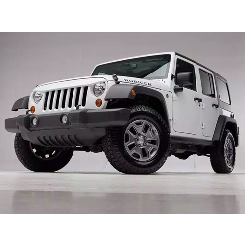 Jeep Wrangler JK Night Hawk Light Brow Blende Böser Blick weiss lackiert Rugged Ridge 07-18