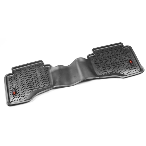 Jeep Grand Cherokee WH WK Commander XH XK Fussmatte Fußmatte Fußraumwanne Einteilig hinten Schwarz All Terrain Rugged Ridge 05-10