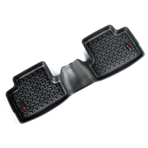 Jeep Cherokee KL Fussmatte Fußmatte Fußraumwanne Einteilig hinten Schwarz All Terrain Rugged Ridge 14-24