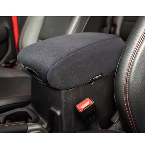 Jeep Wrangler JL neoprene cover cover black for the center console 18-