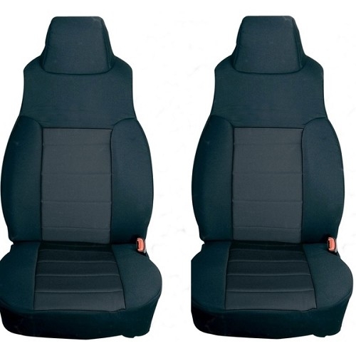 Jeep Wrangler TJ set of seat covers seat cover seat protector front neoprene black 03-06
