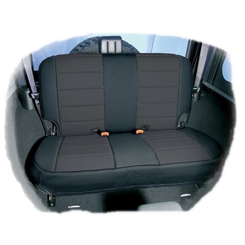 Jeep Wrangler TJ seat covers seat cover seat protector back seat neoprene black 03-06