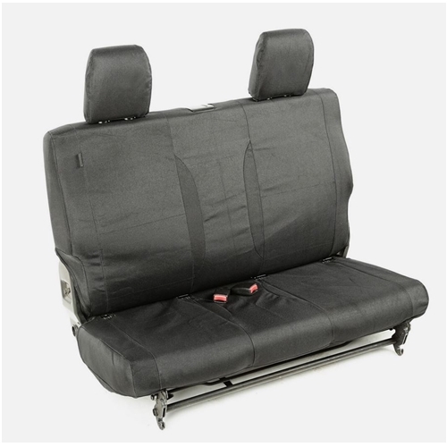 Jeep Wrangler JK 2-türer Elite Ballistic Sitzbezug Rücksitz hinten schwarz Rugged Ridge 07-10