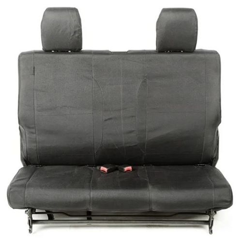 Jeep Wrangler JK 2-türer Elite Ballistic Sitzbezug Rücksitz hinten schwarz Rugged Ridge 07-10