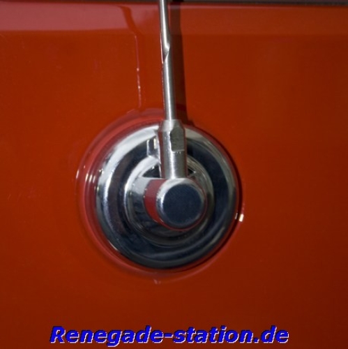 Jeep Wrangler JK Chromed Antenna Base Cover 07-18