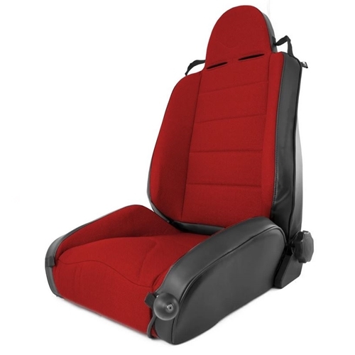 Jeep Wrangler TJ XHD OFF ROAD Racing Front Seat Red Black Rugged Ridge 96-06