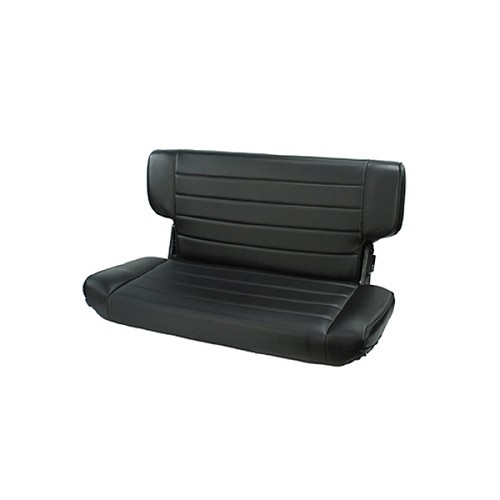 Jeep Wrangler TJ seat back seat foldable black denim 96-02