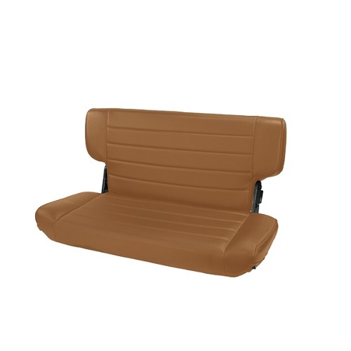 Jeep Wrangler TJ seat back seat foldable spice brown denim 96-02