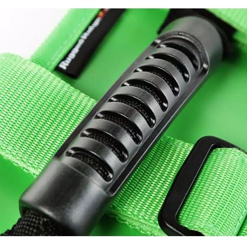 Jeep Wrangler YJ 2er Set Ultimate Haltegriffe Griffe Grün am Überrollbügel Rugged Ridge 87-95