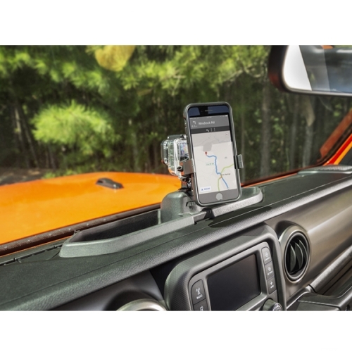 Jeep Wrangler JL & Gladiator JT Dash Multi Mount System Kit with Phone
