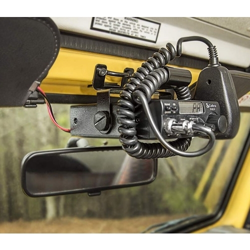 Jeep Wrangler TJ Windshield CB Radio Mount Rugged Ridge 96-02