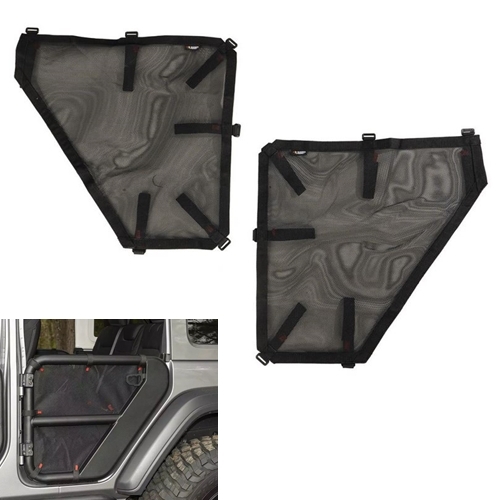 Jeep Wrangler JL Gladiator JT 4-door 2pcs. Set rear Fortis Tube Door Covers 18-25