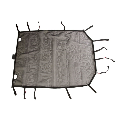 Jeep Wrangler JL 4-door Eclipse Bikini Top Mesh Black 18-