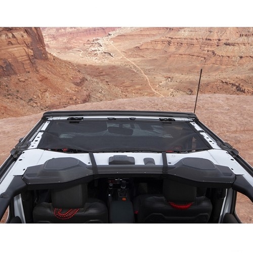 Jeep Gladiator JT Eclipse Bikini Top Front Mesh Hardtop Black 19-