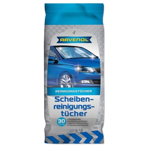 Jeep Cherokee Liberty KK RAVENOL eine Packung a 30 Stück Scheibenreinigungstücher Feuchttücher 08-12
