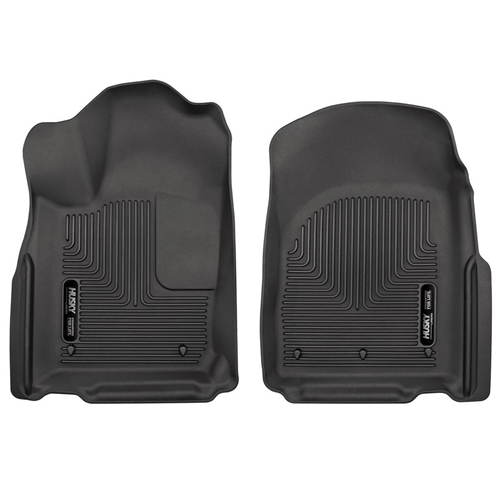 Jeep Grand Cherokee WK2 WH WK 2pcs. Set Front Seat Floor Liners black WeatherBeater™ Husky Liners 16-21