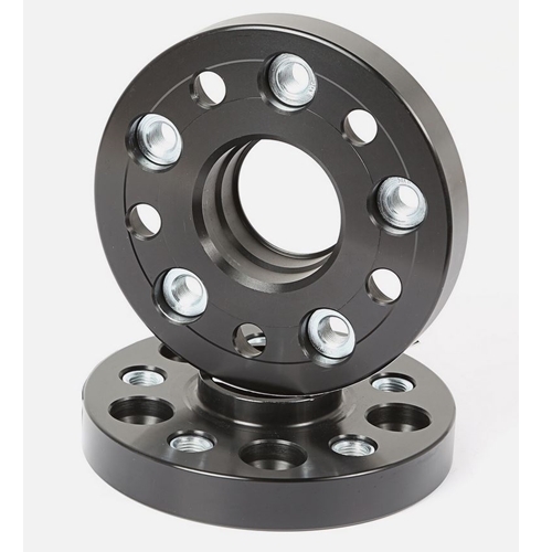 VW Amarok Pickup 2piece Set 25mm Wheel Spacer Aluminium black Rugged Ridge 10-17