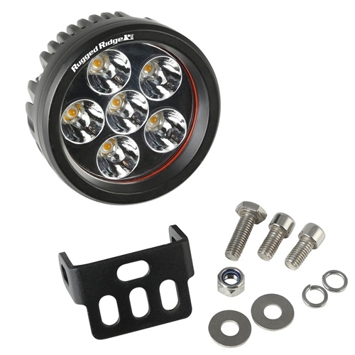 Jeep CJ Wrangler YJ TJ JK JL JT 3.5" runder LED Zusatz Scheinwerfer 76-