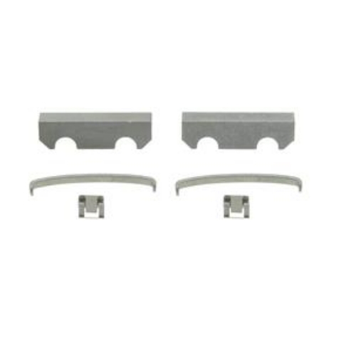 Jeep CJ brake caliper retaining set front left & right 11" disc brake 76-78