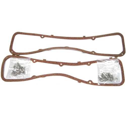 Jeep Wagoneer SJ Valve Cover Aluminum Set incl. Gasket Set V8 5,0 & 5,9 ltr. 72-91