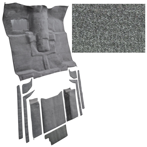YJ Cutpile carpet complete gray 87-95