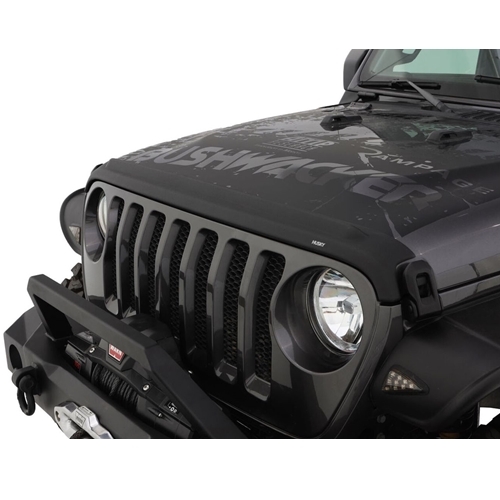 Jeep Gladiator JT Aeroskin II Hood Shield Deflector Textured Black Husky Liners 19-26