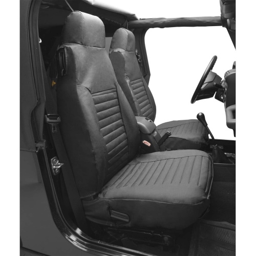 Jeep CJ CJ5 CJ7 Sitzbezüge Sitzbezug vorne Charcoal Low back Bestop 65-80