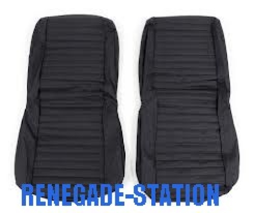 Sitzbezug schwarz SIN AUDI 80