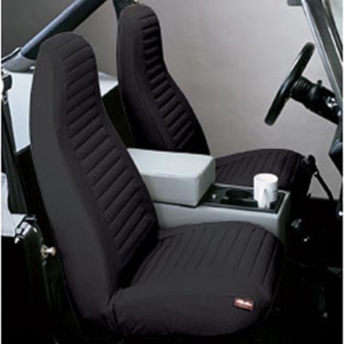 Jeep CJ Set Sitzbezüge Sitzbezug vorne Black Denim 76-86