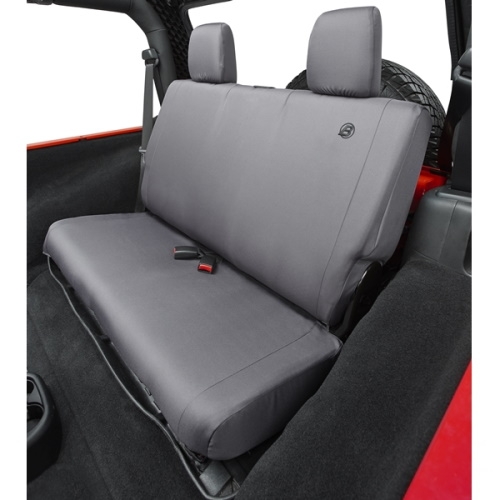 Jeep Wrangler JK 4-door seat cover rear seat gray Denim Bestop 08-12