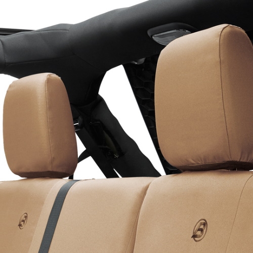Jeep Wrangler JK 4-door seat cover rear seat TAN Denim Bestop 2007 & 13-16