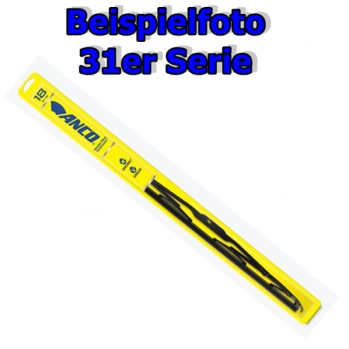 Jeep Wrangler TJ rear Wiper Blade 17" long Anco 05-06
