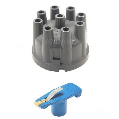 Jeep CJ V8 5,0 ltr. & 5,9 ltr. Set Distributor Cap & Distributor Rotor Standard 78-86