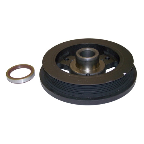 Jeep Wrangler YJ vibration damper crankshaft pulley incl. Simmerring 4.0 liters. 91-95