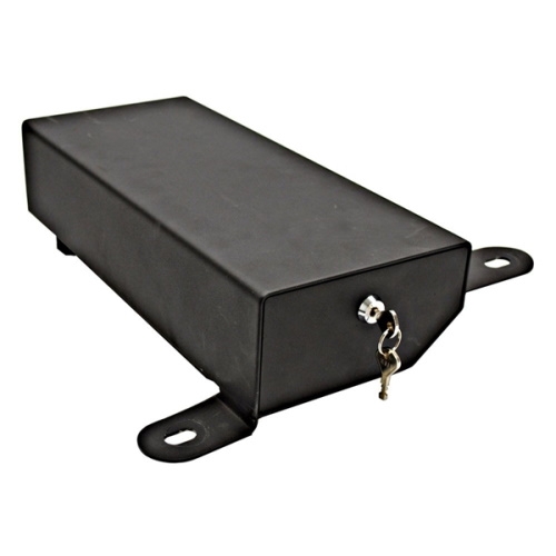 Jeep Wrangler JK steel cassette safe storage box steel lockable under passenger seat Bestop 07-
