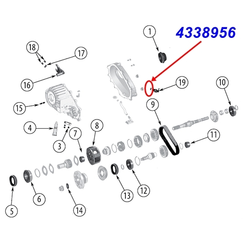 Jeep Wrangler Tj Transfer Case Switch O Ring Seal Nv241or Transfer Case 03 06 Jeep Wrangler Tj Transfer Case Switch O Ring Seal Nv241or Transfer Case 03 06