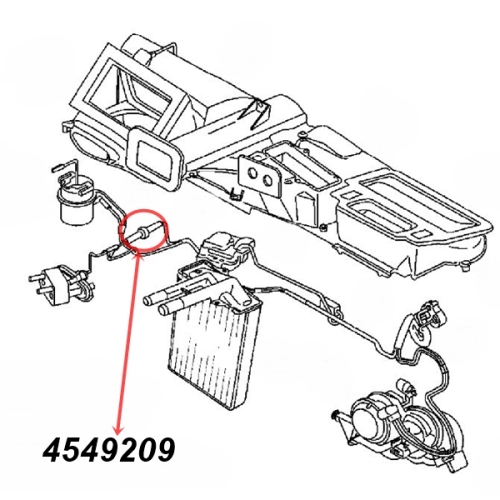 Jeep Cherokee Liberty KJ Rückschlagventil HVAC Vakuumventil Ventil Klimaanlage Heizung 04-07