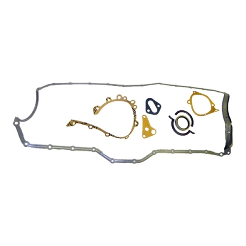 Jeep Cherokee XJ 4,0 ltr. lower Engine Gasket Set with 1 Piece Pan Gasket 92-99