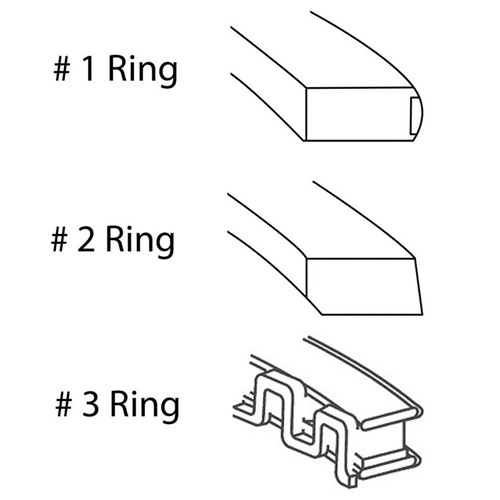 Jeep Wrangler TJ 2,5 ltr. Set Kolbenringe Kolbenringset Standard Enginetech 96-02