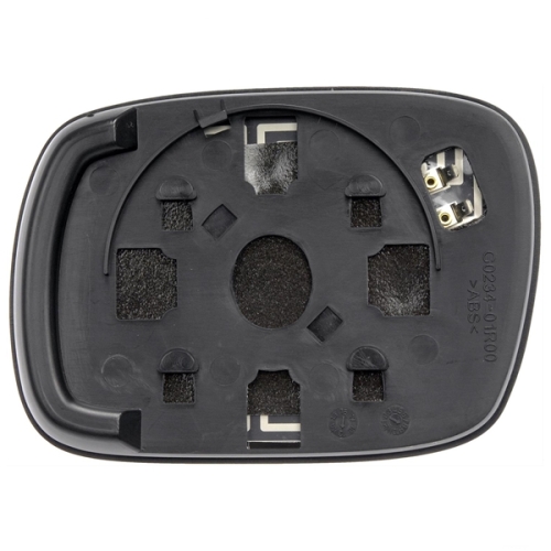 Jeep Cherokee XJ right Plastic Backed Power Mirror Glass Heated 99-01