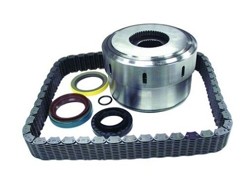 Jeep Grand Cherokee WJ WG Viskokupplung inkl. Dichtsatz und Kette Verteilergetriebe NP247 NV247 99-04