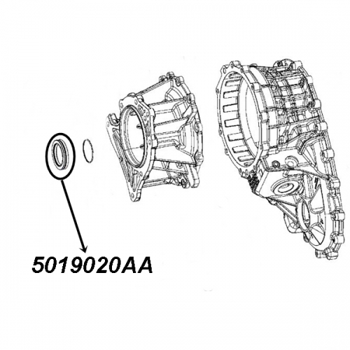 Jeep Gladiator JT front Retainer Seal for Transfer Case MP1622C MP3022 19-